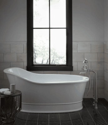 black painted wood windows