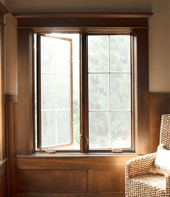 classic wooden windows